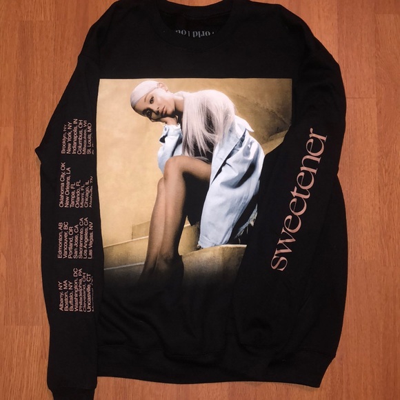 Ariana Grande Sweaters - Sweetener Ariana Grande World Tour sweater